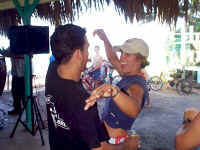 The owners dance at Tamboo