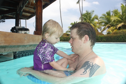 Pool fun in Rincon